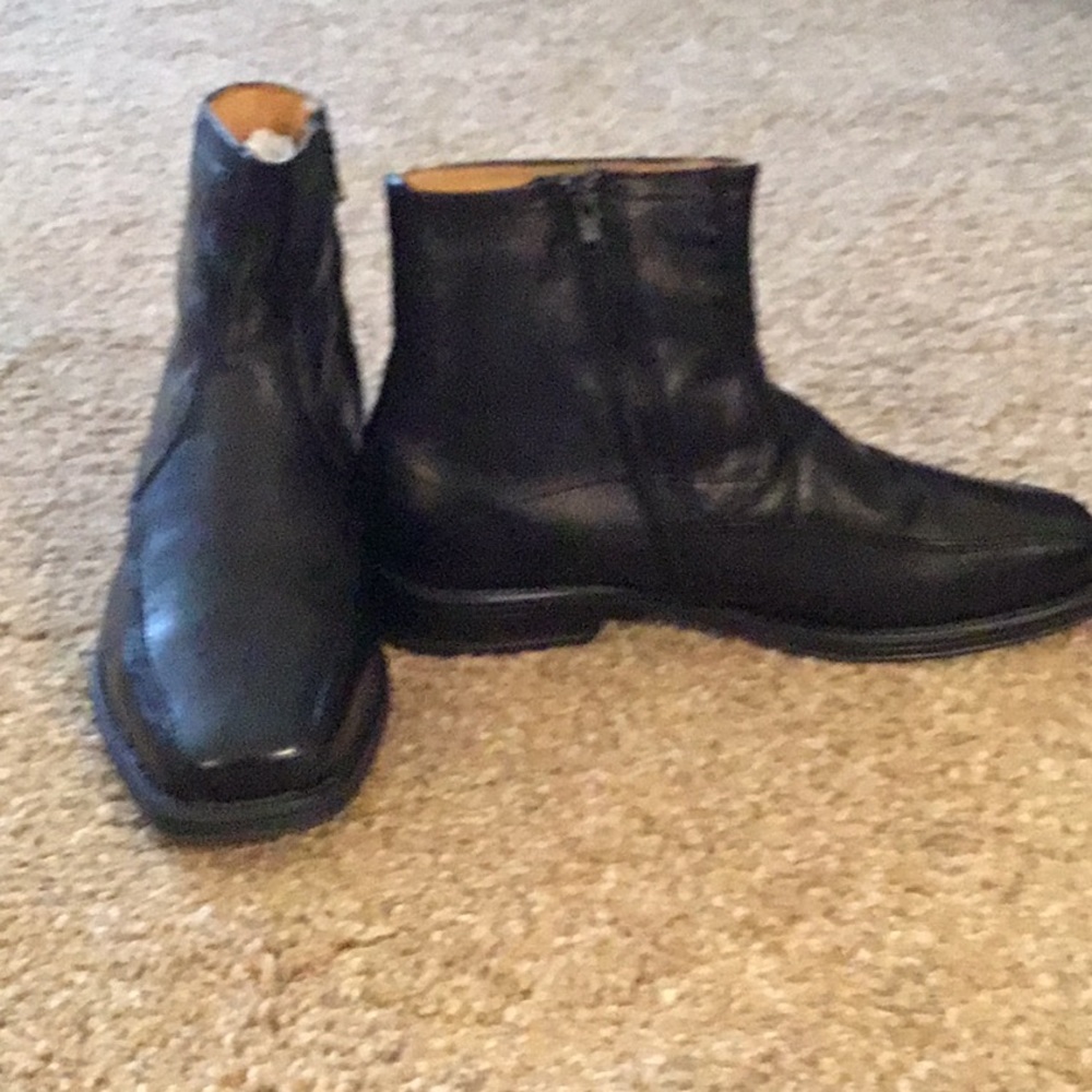 Men’s Giorgio Brutini Black Leather Dress Boots